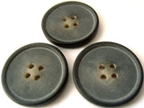 B4617 25mm Charcoal Greys and Natural Matt Bone Sheen 4 Hole Button