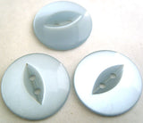 B6210 23mm Sky Blue 2 Hole Polyester Fish Eye Button - Ribbonmoon