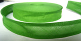 BB335 25mm Apple Green 100% Cotton Bias Binding Tape - Ribbonmoon