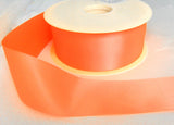 R3188 25mm Pale Fluorescent Orange Double Face Satin Ribbon,Berisfords
