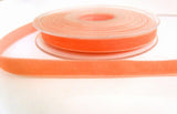 R8586 9mm Coral (Pink) Nylon Velvet Ribbon by Berisfords