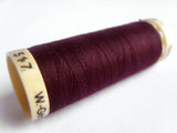 GT 517L Plum Gutermann Polyester Sew All Sewing Thread
