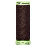 GT 696 Top Stitch Dark Brown Gutermann Strong Polyester Sewing Thread