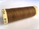 GT 815L Brown Gutermann Polyester Sew All Sewing Thread