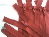 Z4970 Optilon 46cm Dusky Pink Nylon No.5 Open End Zip