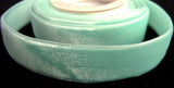 R1132 16mm Deep Aqua Nylon Velvet Ribbon - Ribbonmoon