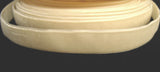 R1166 17mm Antique Ivory Nylon Velvet Ribbon - Ribbonmoon