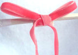 R1194 8mm Hot Pink Nylon Velvet Ribbon - Ribbonmoon