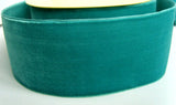 R1403 53mm Dusky Turquoise Nylon Velvet Ribbon - Ribbonmoon