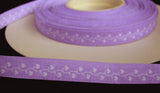 R1661 10mm Orchid 100% Cotton Love Heart Ribbon - Ribbonmoon