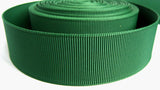 R1988 33mm Hunter Green Woven Edge Nylon Nurses Petersham - Ribbonmoon