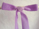 R2362 17mm Bright Lilac Nylon Velvet Ribbon - Ribbonmoon