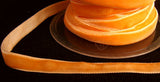 R2366 10mm Bright Pale Orange Nylon Velvet Ribbon - Ribbonmoon