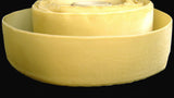 R2371 37mm Ivory Cream Nylon Velvet Ribbon - Ribbonmoon