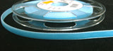 R5933 7mm Picton Blue Nylon Velvet Ribbon by Berisfords - Ribbonmoon