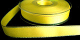 R6146 15mm Lemon Double Faced Satin Ribbon, Metallic Edge - Ribbonmoon