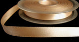 R6571 10mm Ecru Single Faced Satin Ribbon by Berisfords - Ribbonmoon