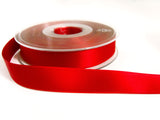 R7549 16mm Poppy Red Double Face Satin Ribbon