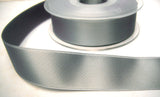 R8019 26mm Pale Slate Grey Double Face Satin Ribbon - Ribbonmoon