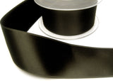 R8035 40mm Charcoal Grey Double Face Satin Ribbon - Ribbonmoon