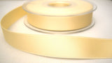 R8045 18mm Pale Cream Double Face Satin Ribbon - Ribbonmoon