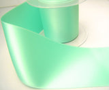 R8094 70mm Aqua Mint Double Face Satin Ribbon - Ribbonmoon