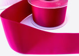 R8343 50mm Magenta Pink Double Face Satin Ribbon - Ribbonmoon