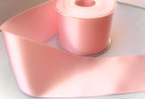 R8348 72mm Pale Rose Pink Double Face Satin Ribbon - Ribbonmoon