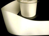 R8387 70mm Natural White Double Face Satin Ribbon - Ribbonmoon