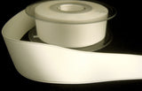 R8390 28mm Natural White Double Face Satin Ribbon - Ribbonmoon
