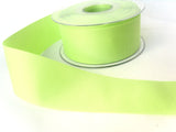 R8493 40mm Pale Lime Green Polyester Grosgrain Ribbon by Berisfords