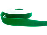 R8866 22mm Emerald Green Nylon Velvet Ribbon by Berisfords