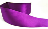 R9397 37mm Cadbury Purple Double Face Satin Ribbon by Berisfords