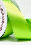 R9121 25mm Apple Green Double Face Satin Ribbon by Berisfords