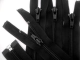 Z1760 76cm Black Nylon No.5 Open End Zip