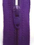 Z4362 51cm Liberty Purple Closed End No.3 Zip - Ribbonmoon