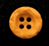 B10376 16mm Burnt Gold Textured Matt Chunky 4 Hole Button