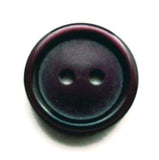 B10518 16mm Deepest Plum Gloss Polyester 2 Hole Button