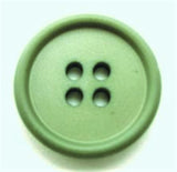 B10782 19mm Pale Khaki Green Matt 4 Hole Button