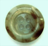 B6018 20mm Naturals, Browns and Ice Blue High Gloss 4 Hole Button