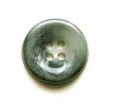 B6449 15mm Tonal Greys Gloss 4 Hole Button with a Concave Centre