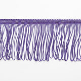 FT804 75mm Dark Purple Looped Dress Fringe