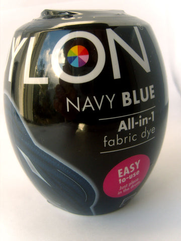 Dylon Fabric Machine Dye, Navy, 350g Pod with Salt