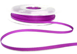 R9025 3mm Purple Polyester Grosgrain Ribbon