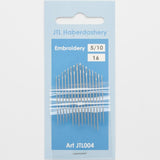 N029 Embroidery Hand Sewing Needles Size 5/10, 16 Needles
