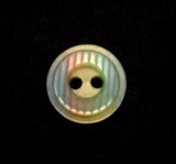 B10120 12mm Multi Coloured Shimmery 2 Hole Button - Ribbonmoon