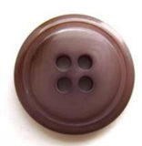 B5268 19mm Tonal Misty Brown Gloss 4 Hole Button - Ribbonmoon