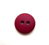 B10127 12mm Light Burgundy Soft Sheen 2 Hole Button - Ribbonmoon