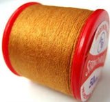 Strong Sewing Thread Mustard 339 Multi Purpose,70% polyester, 30% cotton - Ribbonmoon