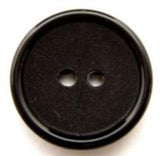 B10617 21mm Black Matt Centre 2 Hole Button - Ribbonmoon